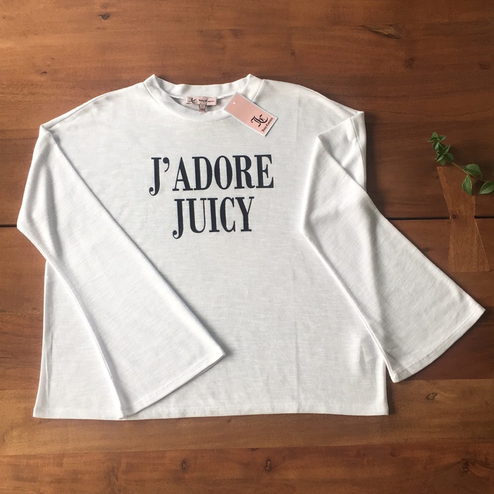 Juicy Couture J’Adore Juicy Bell Sleeve Top